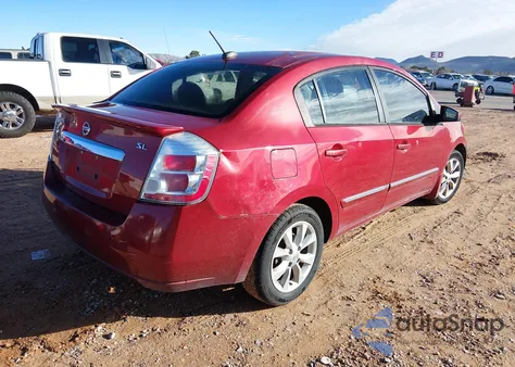 2012 Nissan Sentra 2.0 Sl z USA, uszkodzony, nr VIN 3N1AB6AP4CL668326